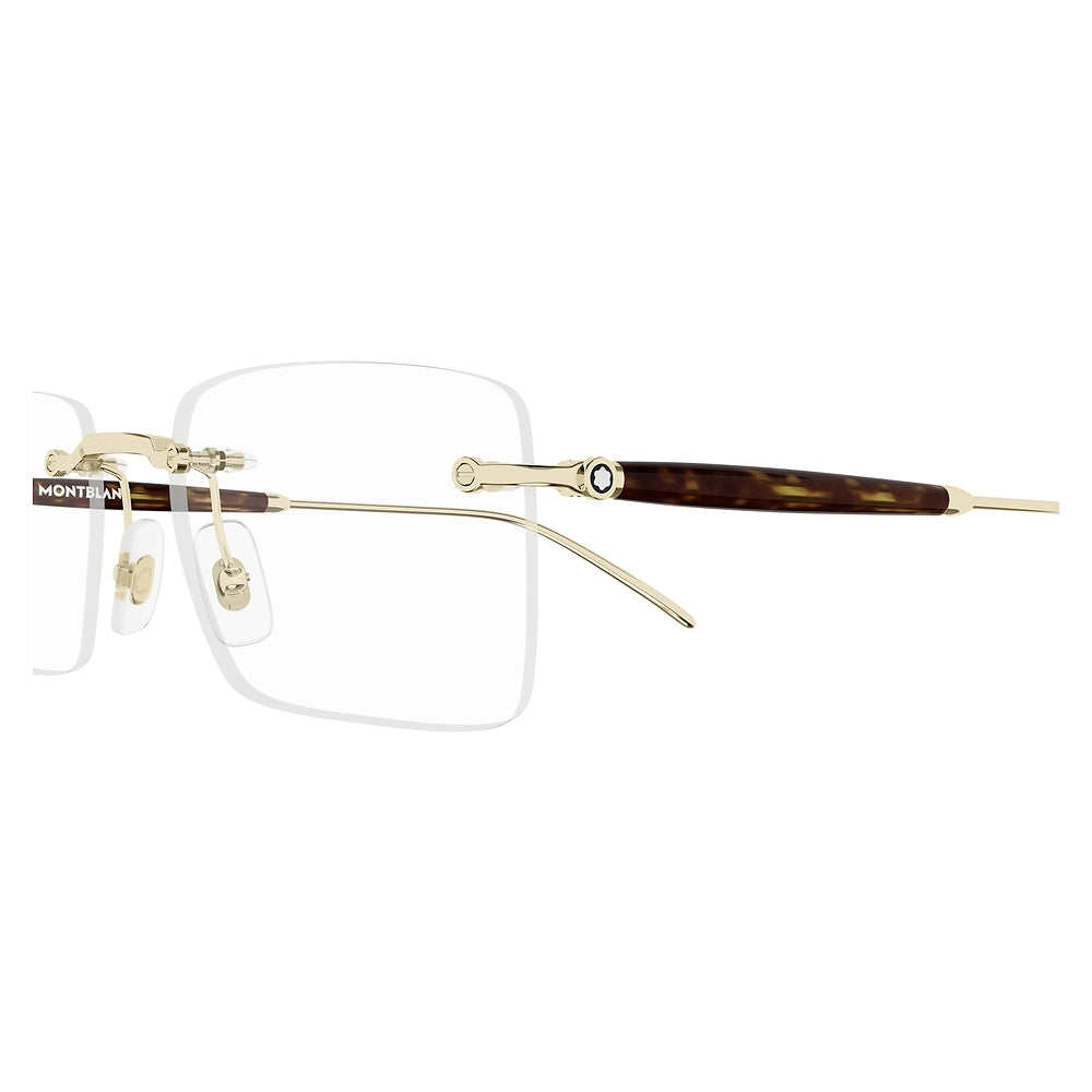 Gafas de Vista para Mujer Montblanc Mb0411O 002 - metálicas color Dorado