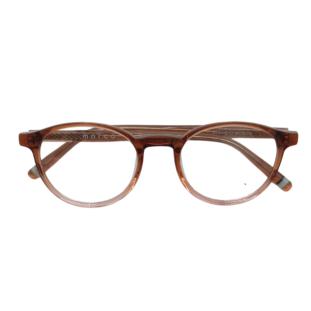 Gafas de Vista para Mujer, Marco 90008  C1 en acetato color Café
