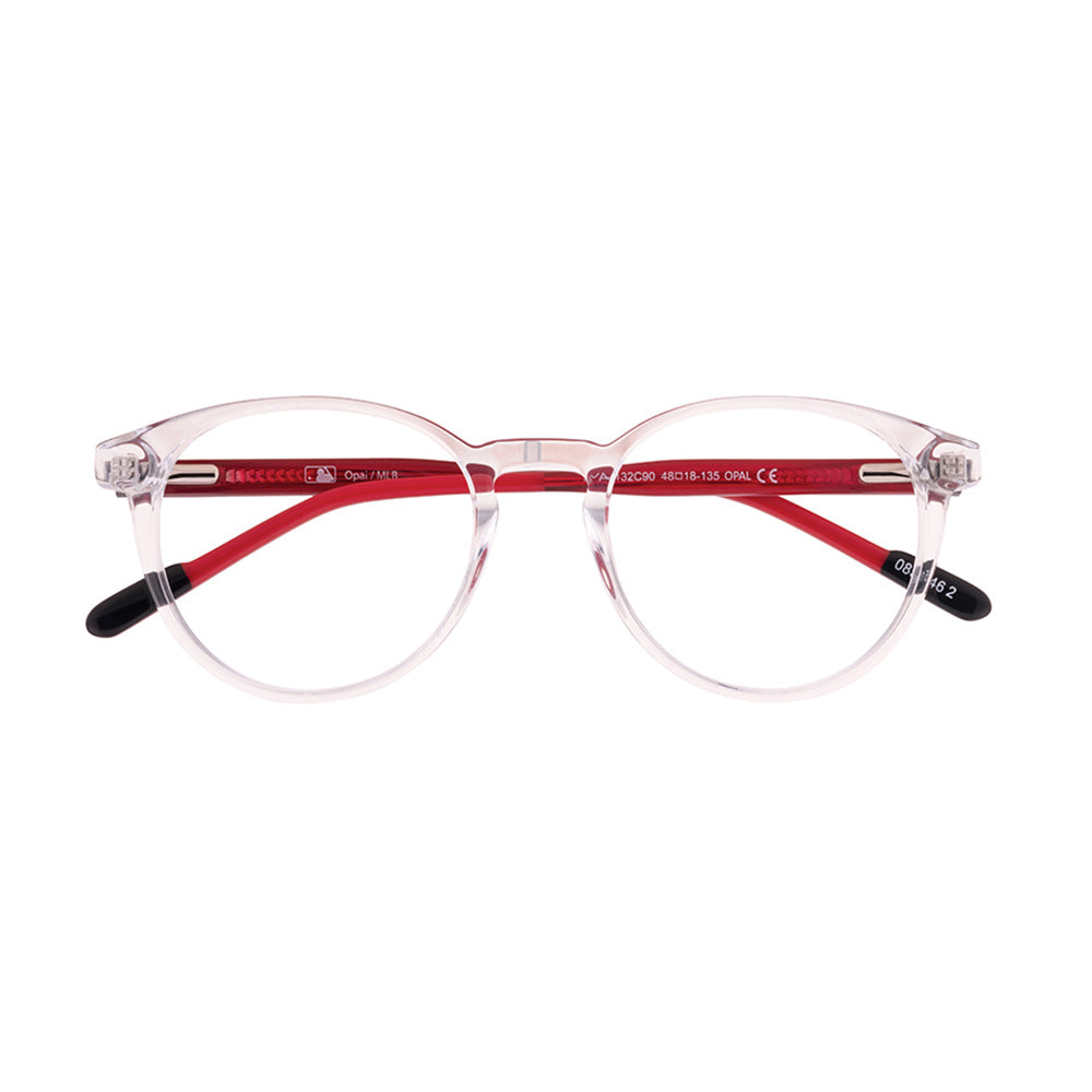 Gafas de Vista para Hombre y Mujer New York Yankees AA132 - En acetato color Transparente y Rojo
