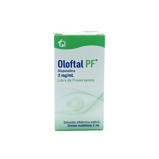 Solución Oftálmica Oloftal PF x 5ML