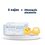 2 Cajas Acuvue Oasys Hydraclear Plus para Astigmatismo + Obsequio