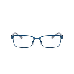 Gafas de vista Armani Exchange 1042, Para Hombre, Metálicas, Aro Completo, de forma cuadrada, de color azul.