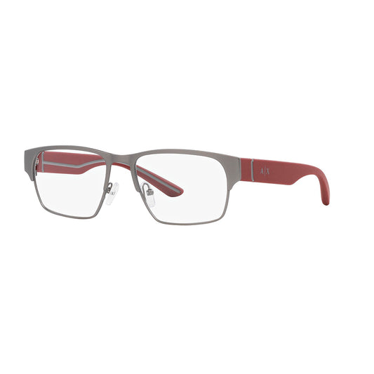 Gafas de Vista para Hombre Armani Exchange 1059 - Metálicas color Gris/Rojo.