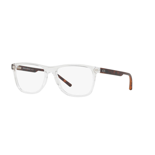 Gafas de Vista para Hombre Armani Exchange 3048 - Inyectadas color Transparente.