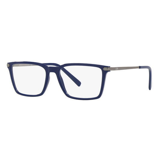 Gafas de Vista para Hombre Armani Exchange 3077 8212 - Metálicas color Azul.