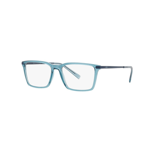 Gafas de Vista para Hombre Armani Exchange 3077 8333 - Metálicas color Azul.