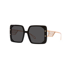 Gafas de Sol para Mujer Bvlgari 8254 - En acetato, montura aro completo de color negro y oro rosado.