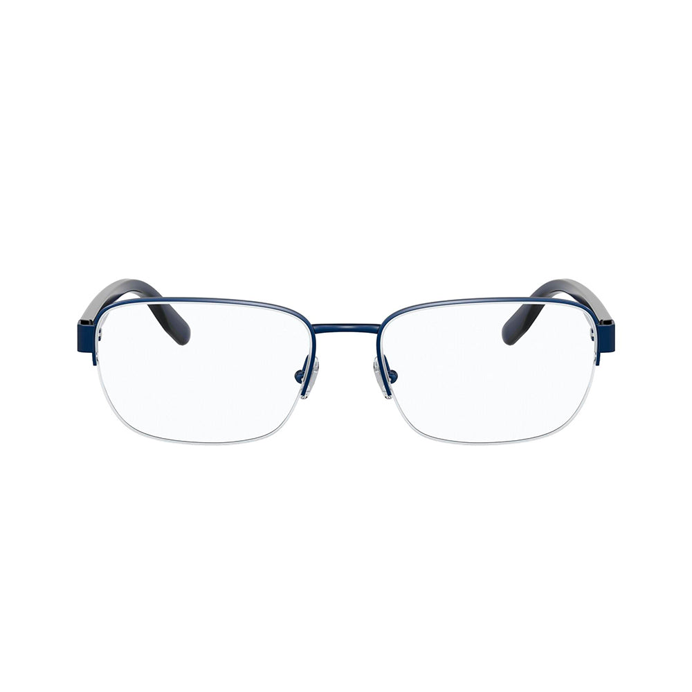 Gafas de Vista para Hombre Chaps 2090 - Metálica, montura semicompleta, de color azul.