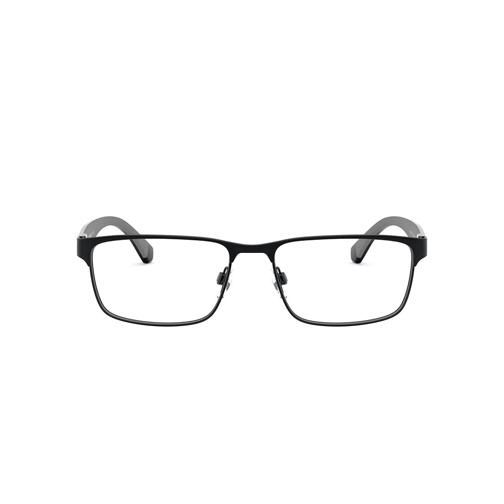 Gafas de Vista para Hombre Emporio Armani 1105 - Metálica, Rectangular, color Negro.