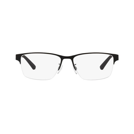 Gafas De Vista Emporio Armani 1138 para hombre, metálica, tipo de montura semicompleto, en color negro