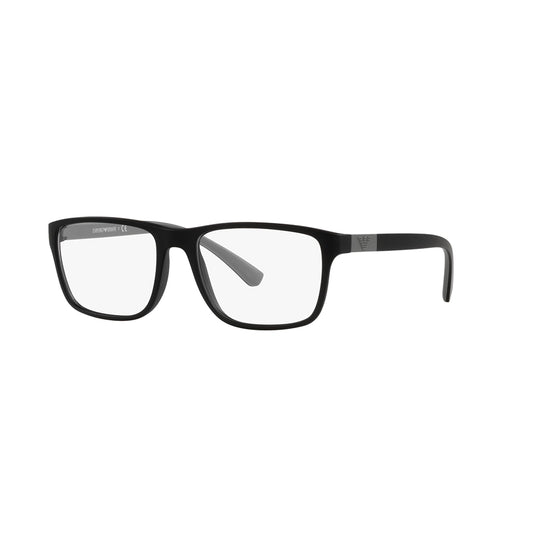 Gafas de Vista para Hombre Emporio Armani 3091 - Inyectadas Aro completo color Gris.