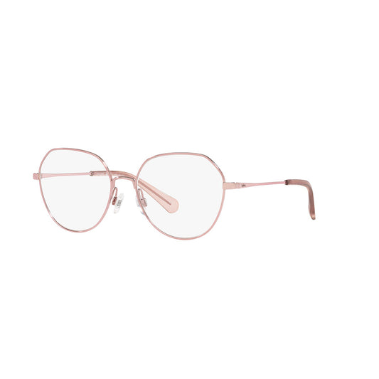 Gafas de vista Kipling 1117, para mujer, aro completo, metálicas, con lente de forma irregular, color rosado