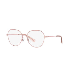 Gafas de vista Kipling 1117, para mujer, aro completo, metálicas, con lente de forma irregular, color rosado