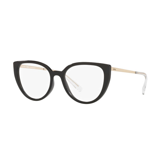 Gafas de Vista, Kipling 3139 para mujer, inyectada, en forma agatada, aro completo, de color negro.