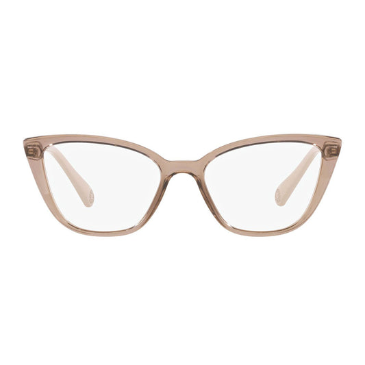 Gafas de vista Kipling 3140, para mujer,de forma agatada, de color café