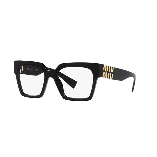 Gafas de Vista para Mujer Miu Miu 04UV 1AB101 - Metálicas color Negro