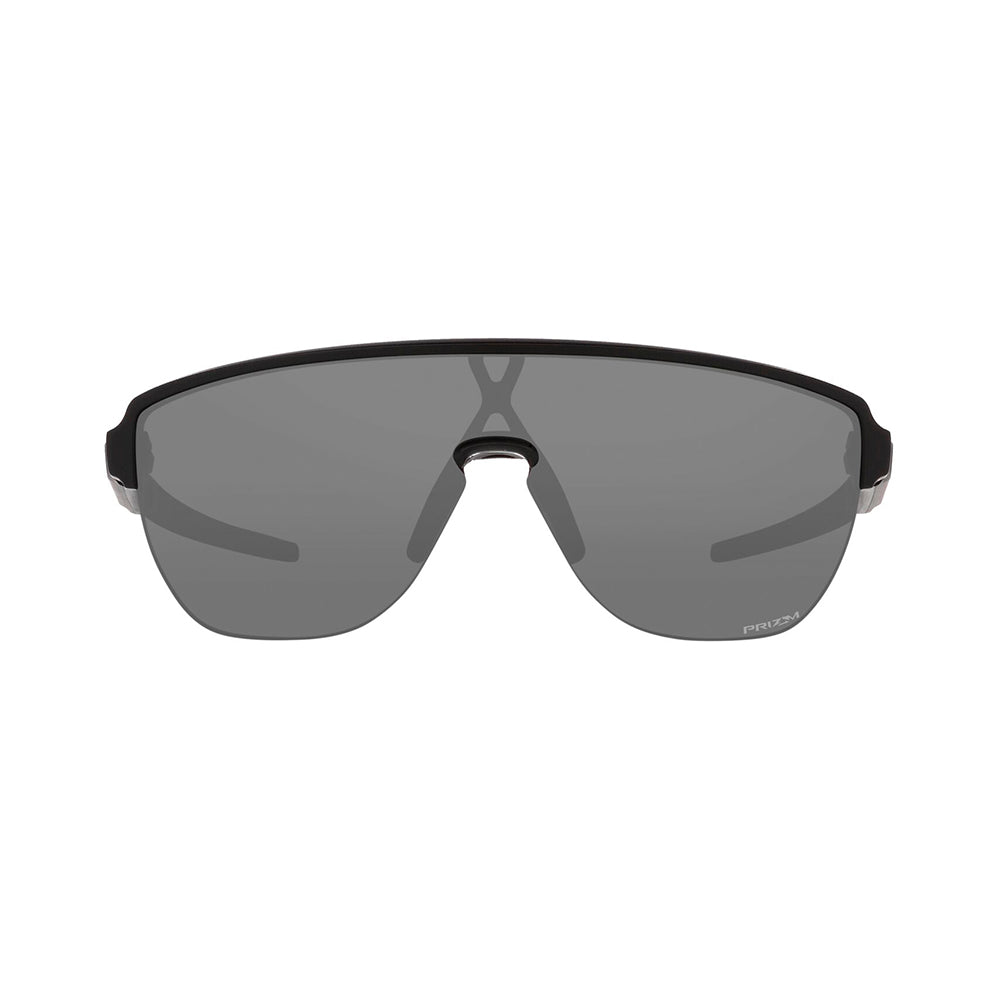 Gafas de Sol Oakley 9248, para hombre, en inyectada, de forma rectangular semi-completa, de color negro, con lente Prizm negro.