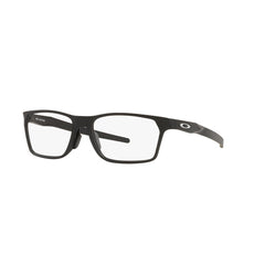 Gafas de Vista para Hombre Oakley 8032 Hex Jector - Inyectadas color Negro y Plateado.