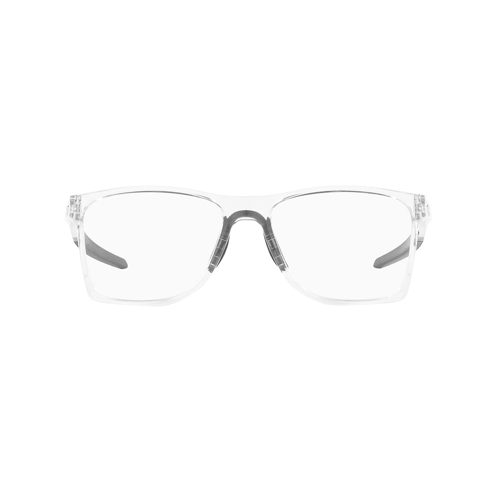 Gafas de Vista para Hombre Oakley 8173 - Inyectadas, cuadradas de color transparente.