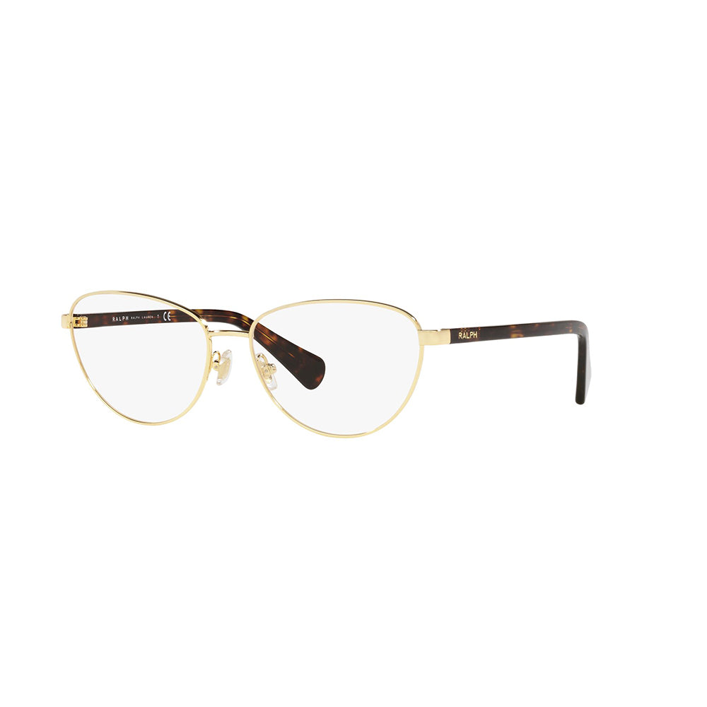 Gafas de vista Ralph 6049, para Mujer, metálicas, Aro Completo, en forma ovalada, en color dorado/havana.