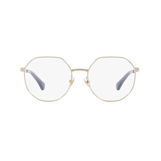 Gafas de Vista para Mujer Ralph 6052 - Metálicas, Montura irregular aro completo, de color Dorado.