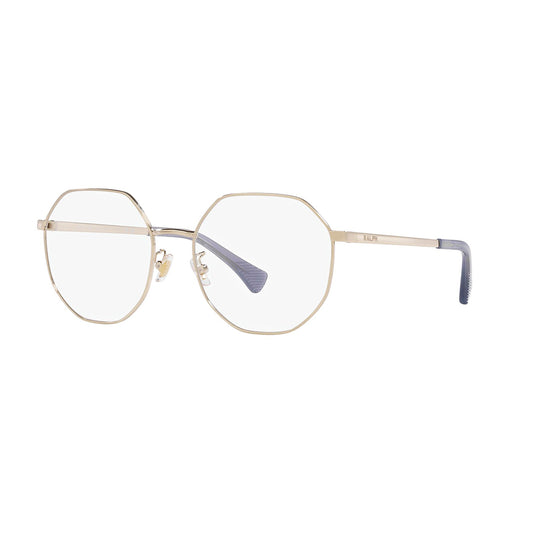 Gafas de Vista para Mujer Ralph 6052 - Metálicas, Montura irregular aro completo, de color Dorado.