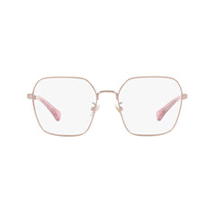 Gafas De Vista Ralph 6053 para mujer, metálica, forma de la montura irregular aro completo, de color oro rosado.