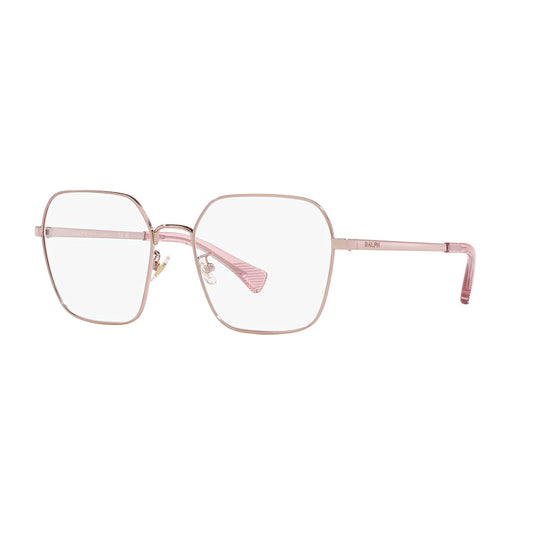 Gafas De Vista Ralph 6053 para mujer, metálica, forma de la montura irregular aro completo,  de color oro rosado.