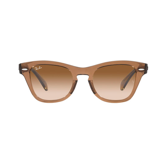 Gafas De Sol Ray-Ban 0707S unisex , en acetato, con montura de color café y lente color café