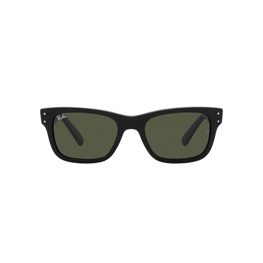 Gafas de Sol para Hombre Ray-Ban 2283 Mr Burbank - En acetato, Aro completo, color Negro, lente Verde