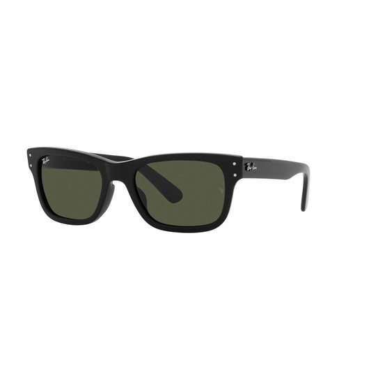 Gafas de Sol para Hombre Ray-Ban 2283 Mr Burbank - En acetato, Aro completo, color Negro, lente Verde