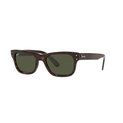 Gafas de Sol para Hombre Ray-Ban 2283 Mr Burbank - En acetato, Aro completo, color Havana, lente Verde.