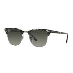 Gafas De Sol Ray-Ban 3016, unisex, en acetato, aro completo, en forma redonda, de color havana gris, con lente gris.