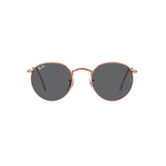 Gafas de Sol para Hombre Ray-Ban 3447, Montura circular Aro completo - Metálicas  de color oro rosado, con lente gris.