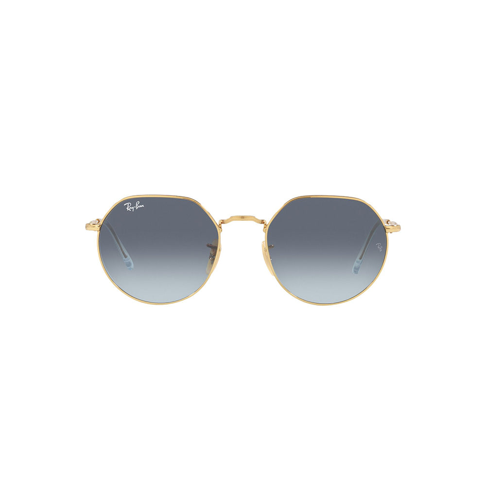 Gafas de Sol para Hombre Ray-Ban 3565 - Metálicas, Aro completo, color Dorado, Lente Gris