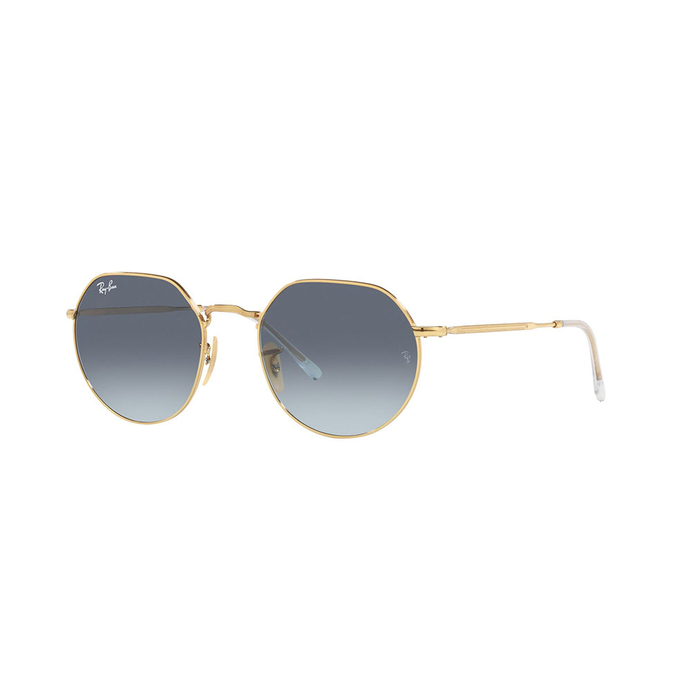 Gafas de Sol para Hombre Ray-Ban 3565 - Metálicas, Aro completo, color Dorado, Lente Gris