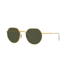 Gafas de Sol para Hombre Ray-Ban 3565 - Metálicas, Aro completo, color Dorado, Lente Verde