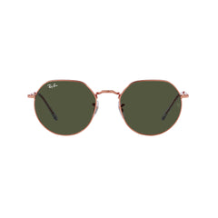 Gafas de Sol para Hombre Ray-Ban 3565 - Metálicas, Aro completo, color Oro Rosado, Lente Verde