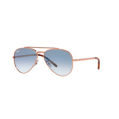 Gafas de Sol para Hombre Ray-Ban 3625 - Metálicas color Oro Rosado / Azul Degradado 2