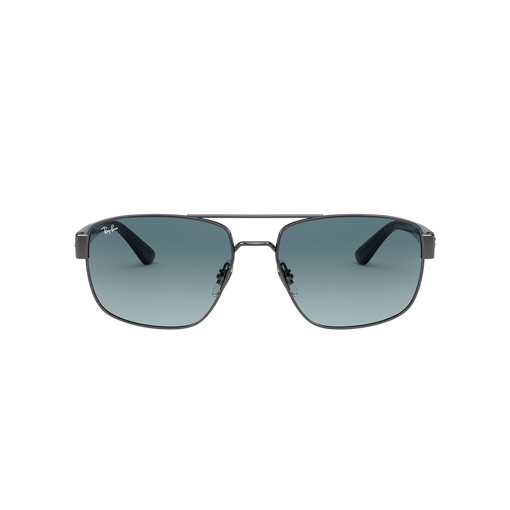 Gafas de Sol para Hombre Ray-Ban 3663 - En Acero color Gris lente Azul.