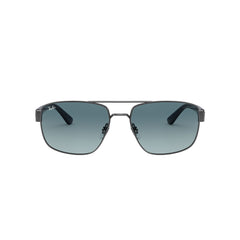 Gafas de Sol para Hombre Ray-Ban 3663 - En Acero color Gris lente Azul.