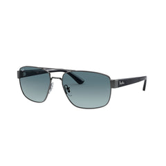 Gafas de Sol para Hombre Ray-Ban 3663 - En Acero color Gris lente Azul.