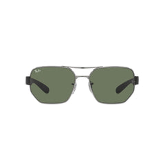 Gafas de Sol para Hombre y Mujer Ray-Ban 3672 - En acero, color Plateado y Verde.