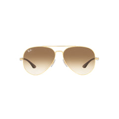 Gafas de Sol para Hombre y Mujer Ray-Ban 3675L - Metálicas, aro completo de color Dorado con lente café degradado