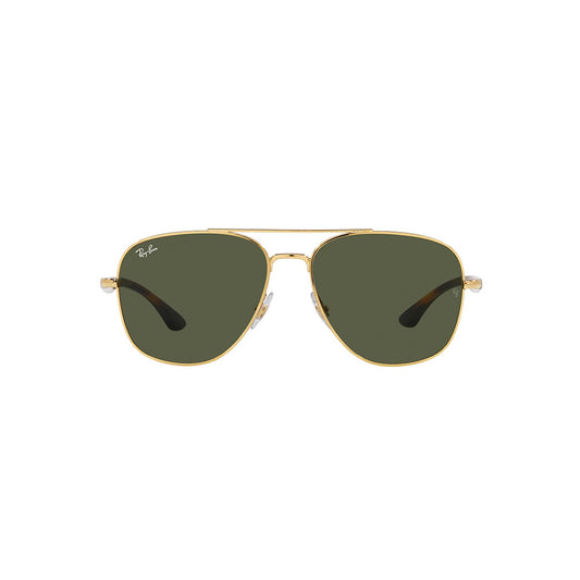 Gafas de Sol para Hombre y Mujer Ray-Ban 3683 - Metálica color Dorado y Havana.