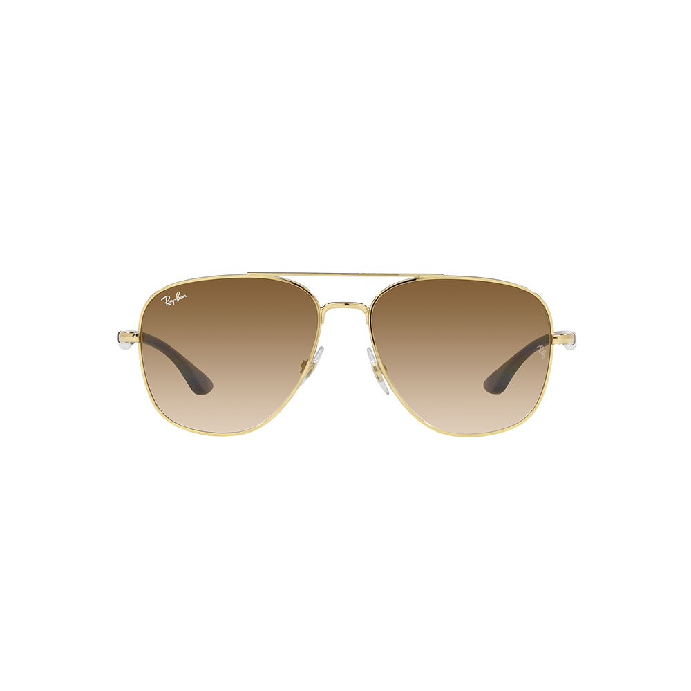 Gafas de Sol para Hombre y Mujer Ray-Ban 3683 - Metálica color Dorado y Café