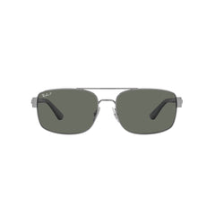 Gafas de Sol para Hombre Ray-Ban 3687 - Metálicas color Plateado lente Gris.