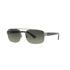 Gafas de Sol para Hombre Ray-Ban 3687 - Metálicas color Plateado lente Gris.