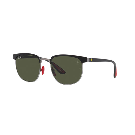 Gafas de Sol para Hombre y Mujer Ray-Ban 3698M - En acero, color Negro y Plateado.