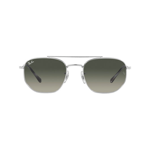 Gafas de Sol para Hombre Ray-Ban 3707 003/71 - Metálicas color Plateado